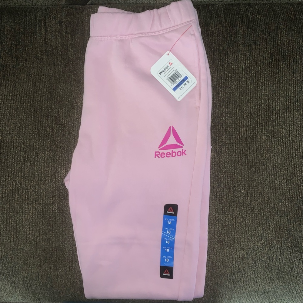 NWT juniors Reebok soft fleece sweat pants size XXL (18)